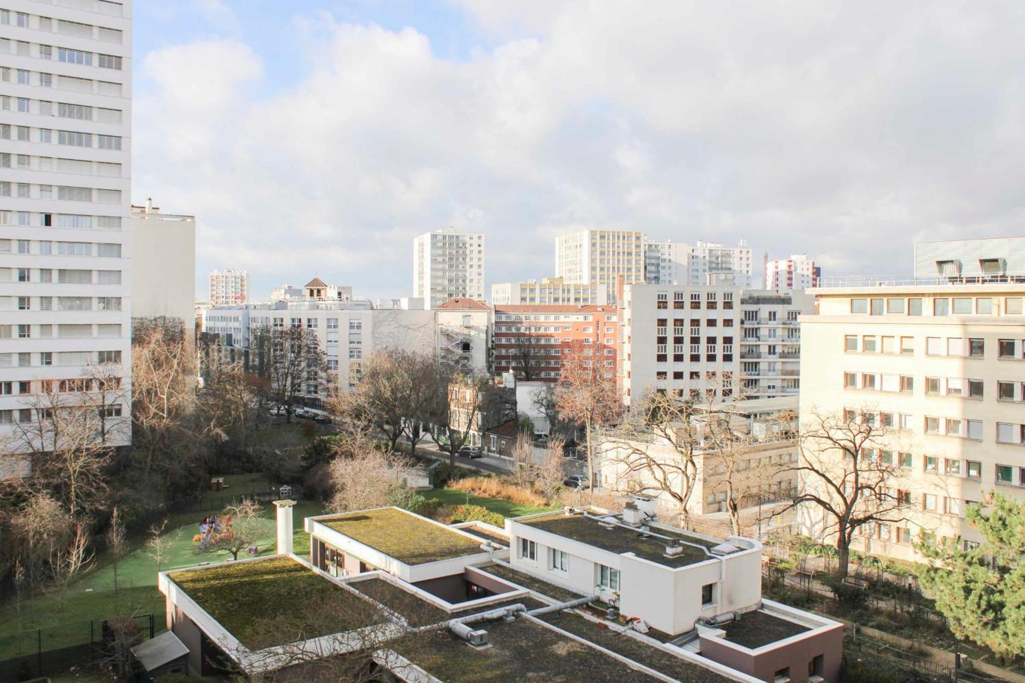 Apartment Bright Nest - View On The Of The Eiffel Tower *
